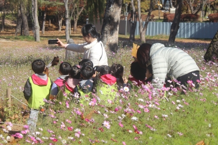 [포토] 단체사진 찍는 어린이