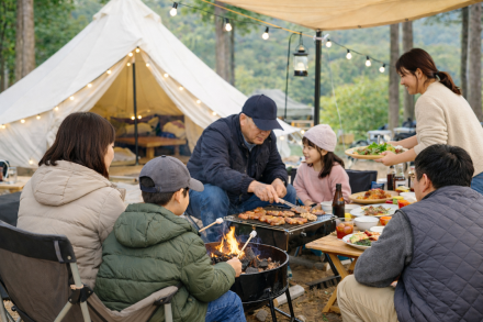 “차례상 대신 바비큐”… 설날, 가족 캠핑을 택한 사람들