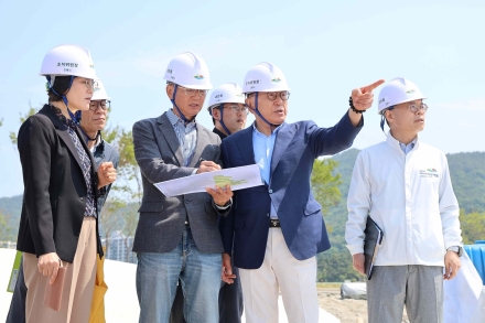 박수관 섬박람회 조직위원장 주행사장 찾아 시설 진행사항 직접 챙겨