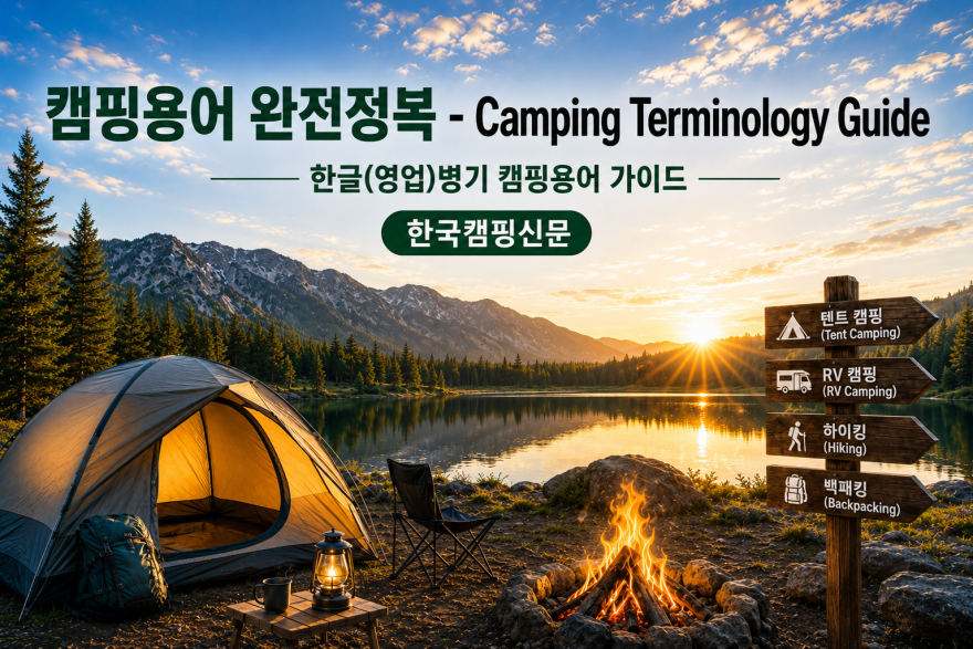 [캠핑 용어] 캠핑 용어 완전정복 – Camping Terminology Guide