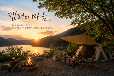 [캠퍼의 마음⑧] 혼자라서 더 좋은 솔로캠핑